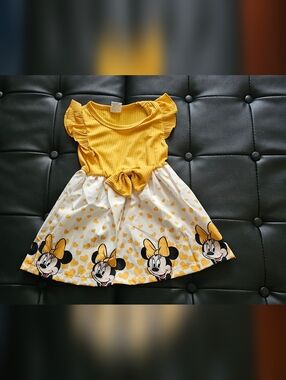 Baby Girl 9 To 12 Month Minnie Mouse Dress NWOT